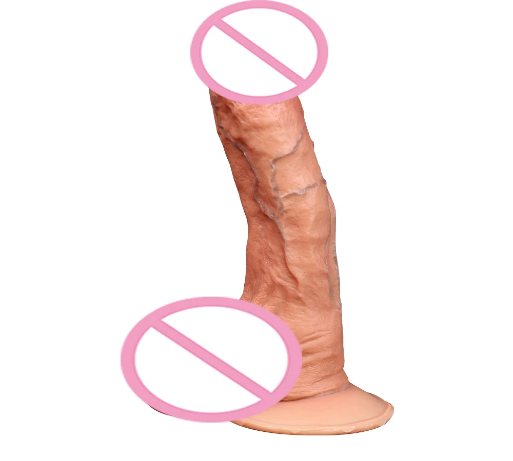 Автоматический телескопический нагрев большой реалистичный фаллоимитатор