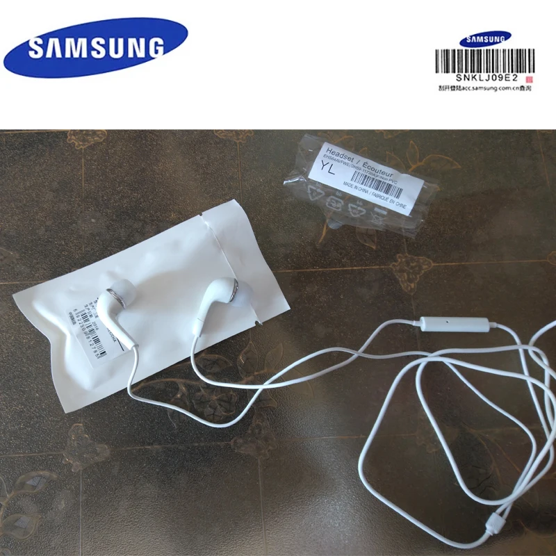 Samsung EHS64 наушники со встроенным микрофоном 3 5 мм вкладыши проводные для