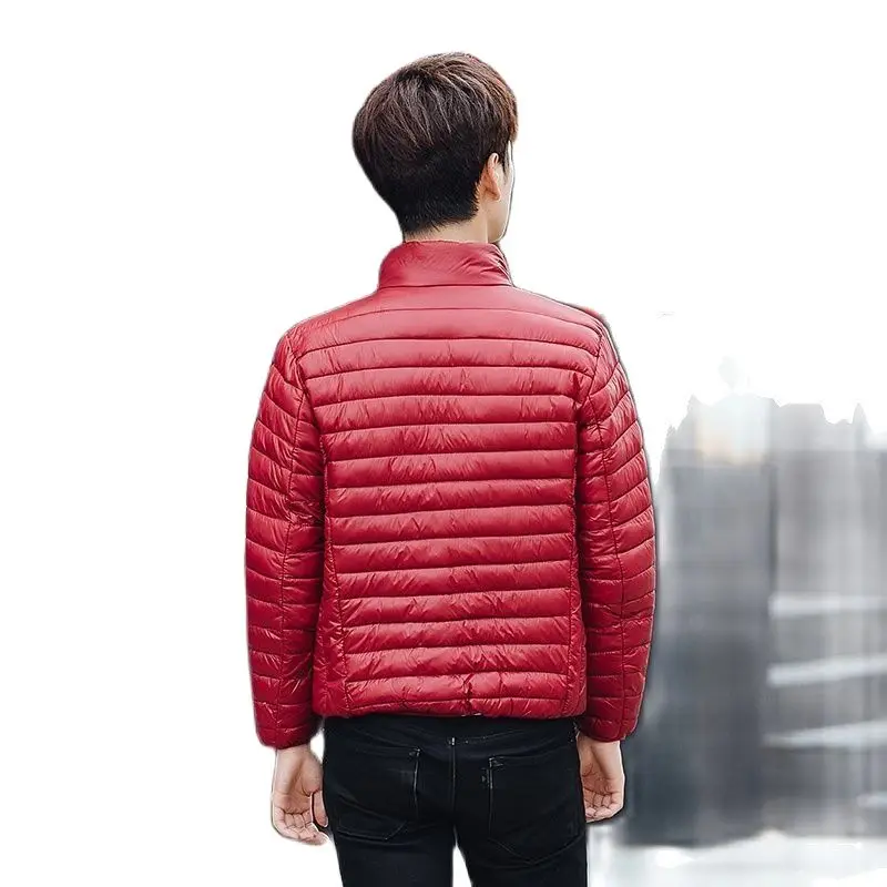 Зимние мужские пальто с длинным рукавом приталенная дизайнерская мужская куртка