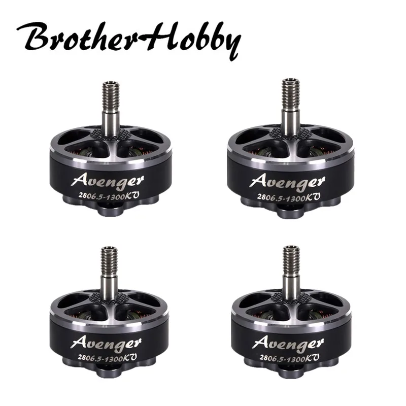 1/2/4 шт. brotherhobby 2806,5 1300KV 1700KV 4-6S безщеточный мотор для небольшой гоночный Дрон с видом от первого лица Квадрокоптер Мультикоптер аксессуары «сделай сам»