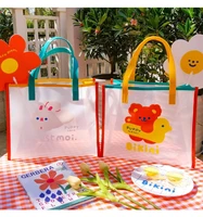bear large capacity handbag korea fashion girls summer beach travel beach bag women daily shopping bags women shoulder bags