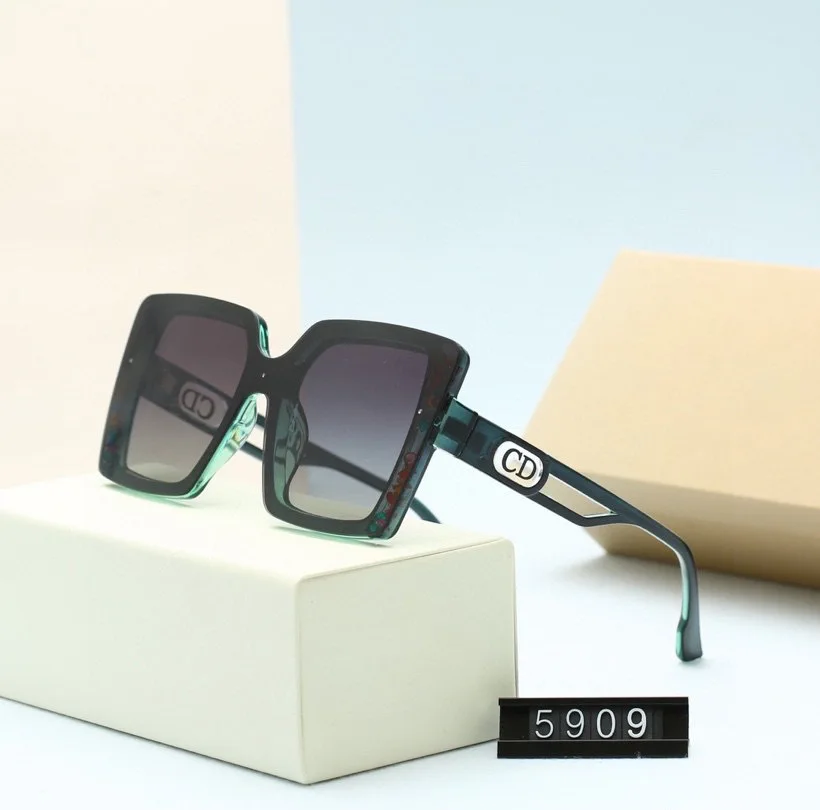 

Original Designer Brand D Fashion Men Women Big Frame Polarized Sunglasses Square Gradient Sun Glasses Women Outdoor Eyewear