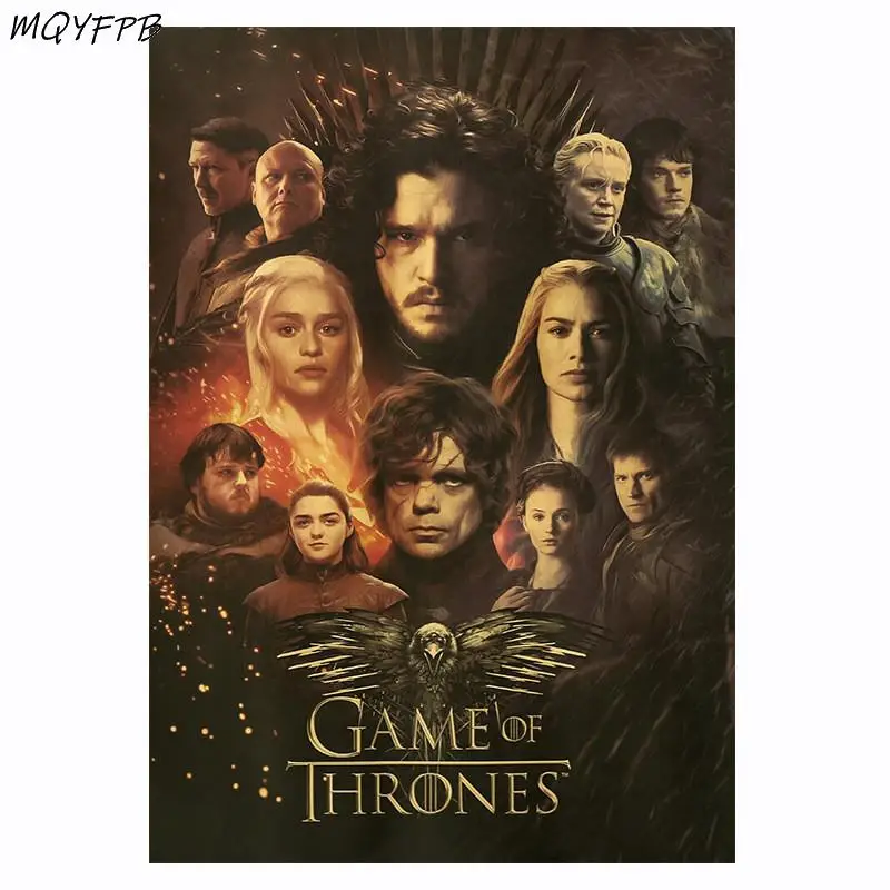 Классический фильм крафт бумага плакат декоративной живописи наклейки на стену