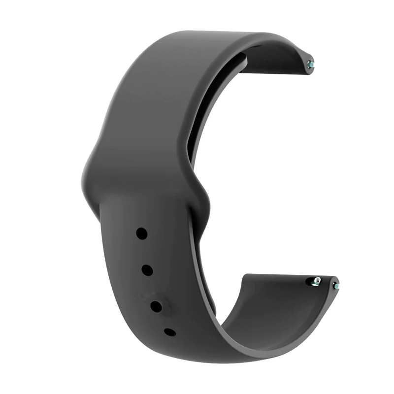 Ремешок силиконовый для смарт-часов Fossil Gen 4 Q Venture HR/Gen 3 18 мм | Электроника