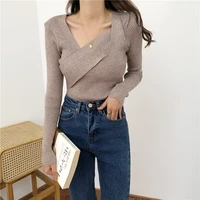 new female sweater women winter pullover knitting oversize long sleeve girls tops loose sweaters knitted outerwear thin sexy