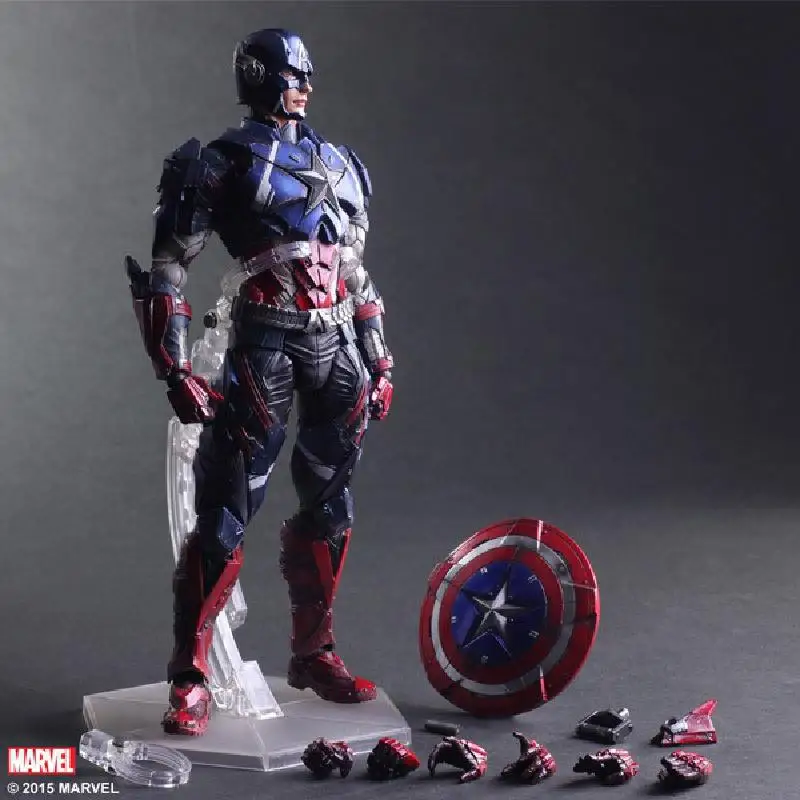 

The Avengers Captain America Action Figure Limited Edition Captain America Model Dolls Toy for Marvel Fans Gift