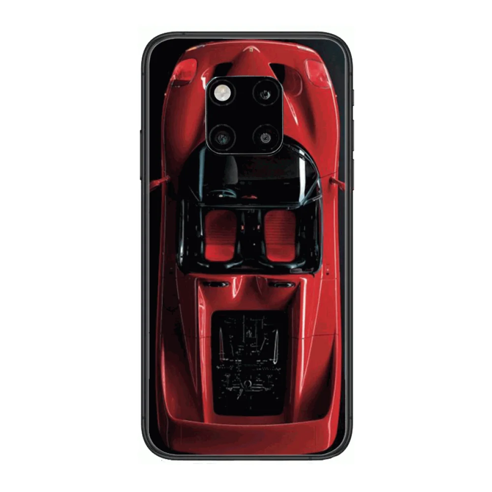 

X Supercar High-end Custom Phone case Phone Case For Huawei mate 30 10 20 40 Lite Smart Z Pro Black Etui 3D Coque Painti