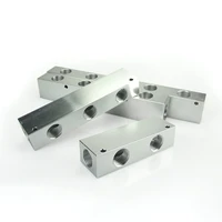 27x36mm 12 bsp female 2 3 4 5 6 7 8 9 10 ways 4 12 ports solid aluminum air manifold block splitter