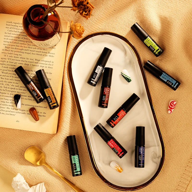 Гель-лак LILYCUTE для ногтей 5 мл 14 цветов | Красота и здоровье