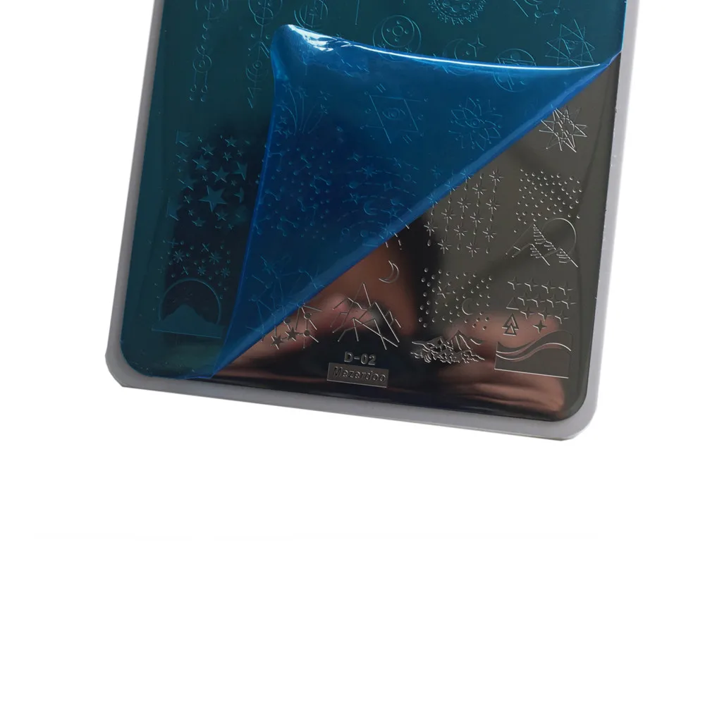 9 5*14 5 см штамповочные пластины для дизайна ногтей созвездия Луна Звезда Ожерелье