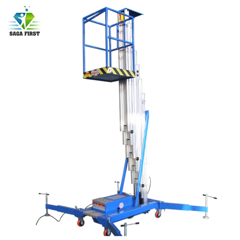 electrical hydraulic wheel ladder 500kg lift trailer | Lifting Machine
