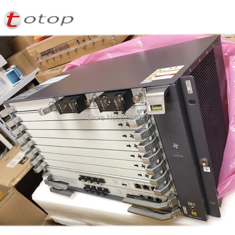 Huawei MA5800 X7 GPON OLT с шасси + 2 * МПЛА ** пила 1 GPHF C и аксессуары 16 одномодовый