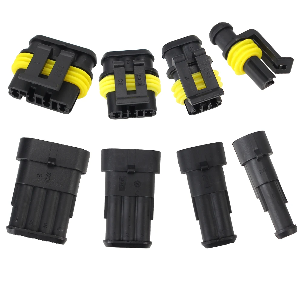 Комплект разъемов для электрического провода автомобильная уплотнительная