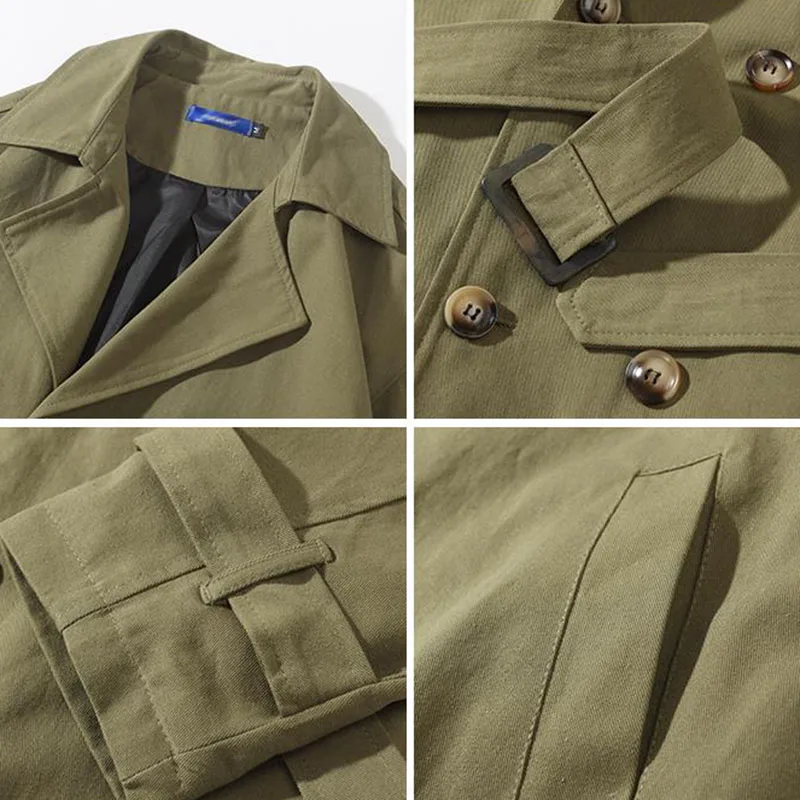 

Men Jackets Double-breasted Notched All-match Solid Loose Oversize Korean Style Leisure Male Outwear Jacket Fashion Street Retro