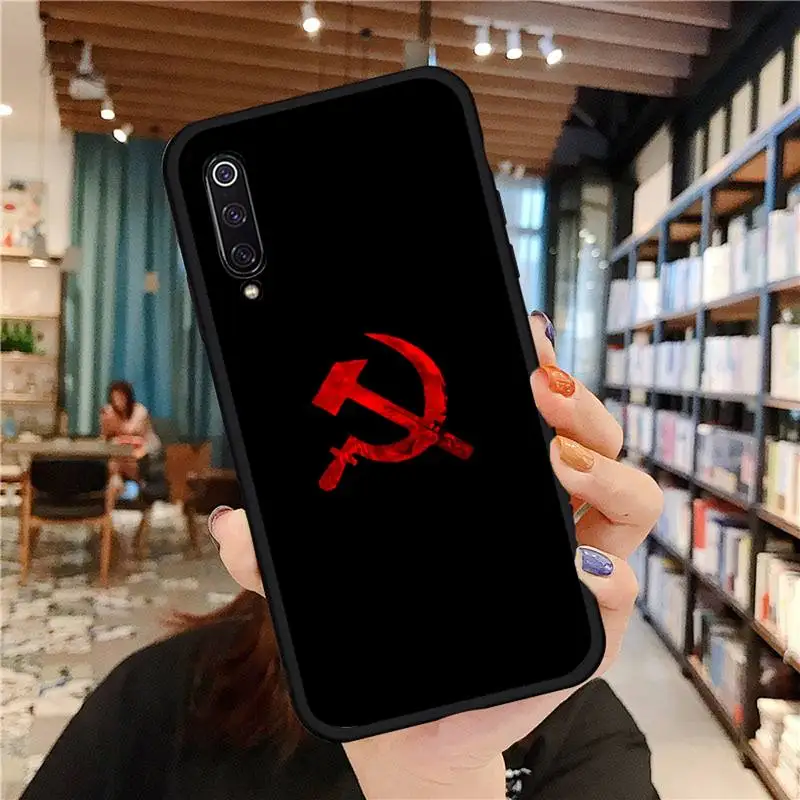 

Soviet Union USSR Flag Phone Cases For Xiaomi Redmi mi note 7 8t 9 9t 9s 8 10 10t 11 pro lite K20 max 3