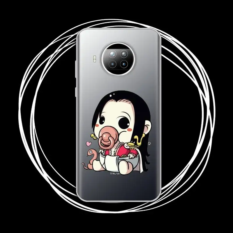

cartoon cute one piece Phone Case Transparent for xiaomi redmi note 8 9 9s 11 10t lite pro