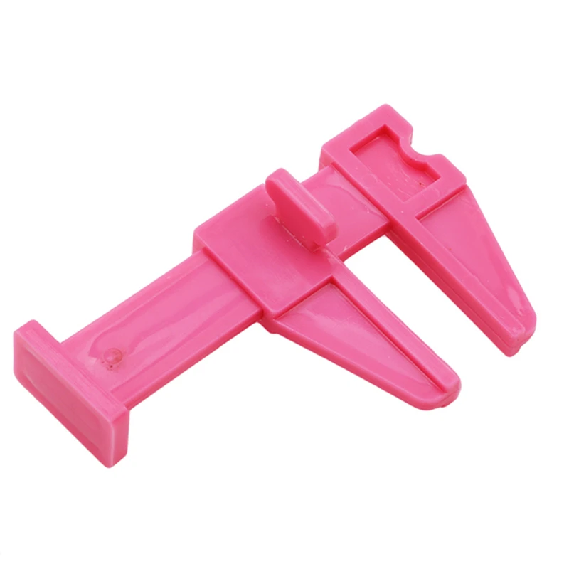 

1PC New Arrivals High Quality Plastic Nail Locator Nail Polish Holder Retaining Clip Manicure Nail Tools Black Pink Color