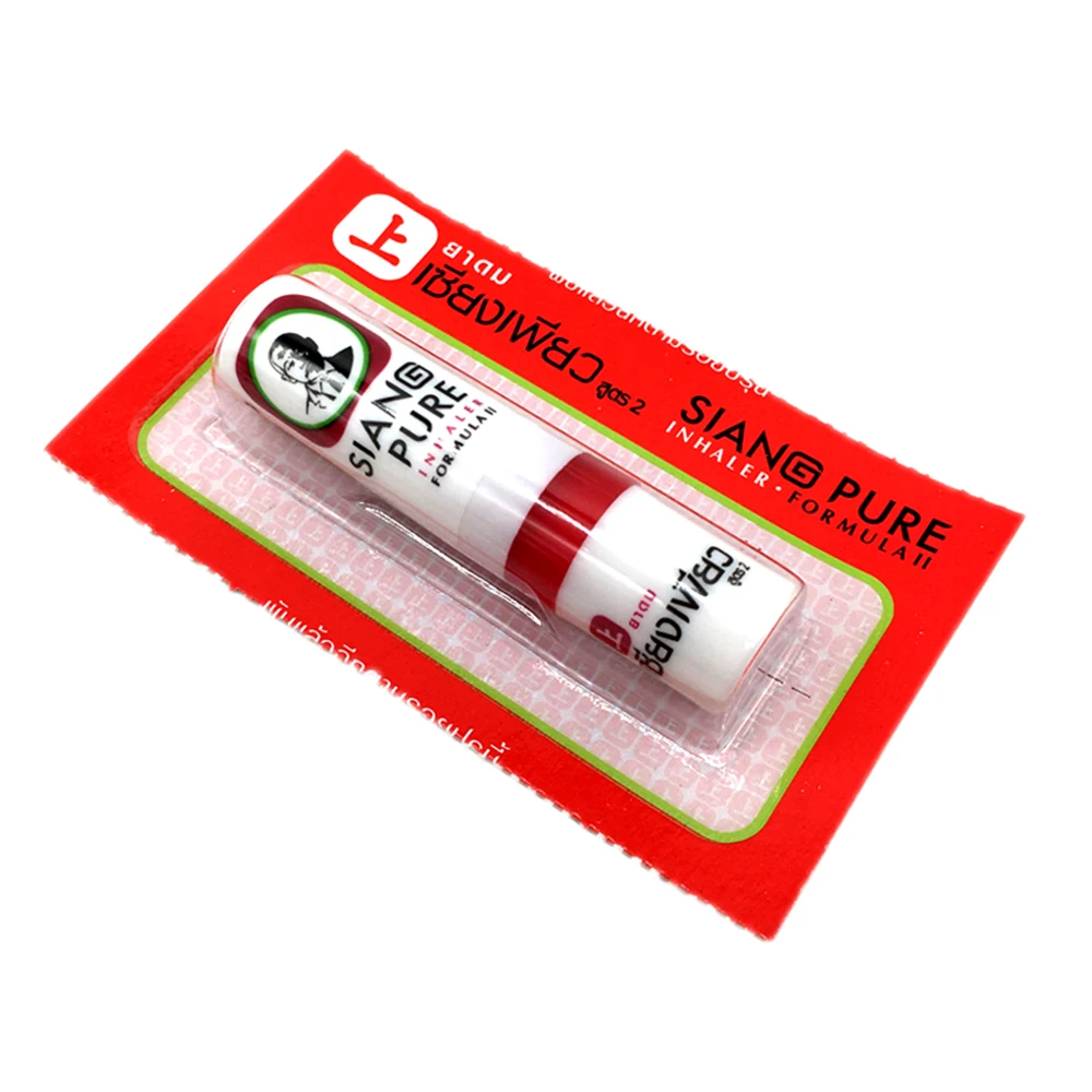 6 шт Таиланд Сян мята цилиндр контейнеры для носовых ингаляторов освежить мозг