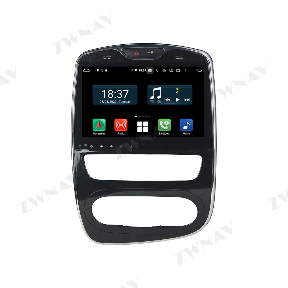 

Carplay Android 10.0 Screen Car Multimedia DVD Player for Renault Clio 2016 2017 2018 WiFi GPS Navigation Radio Stereo Head Unit