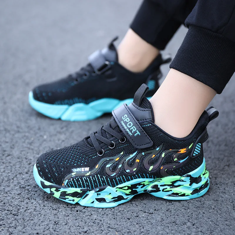 

Kids Sport Shoes For Boys Running Sneakers Girl Casual Sneaker Breathable 2021 Autumn Children's Fashion Platform Light Shoes