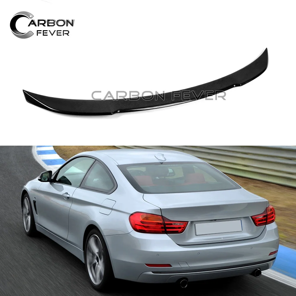 Глянцевые черные Спойлеры для BMW 4 серии F32 Coupe 2014 + 418i 420i 428i 435i спойлер заднего