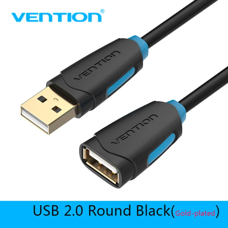 Vention USB 2 0 3 Удлинительный кабель удлинитель с разъемом Папа мама удлиненный для