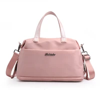 oxford weekend bag travel duffle waterproof women bag pink handbag large luggage women nylon shoulder bag boston handbag