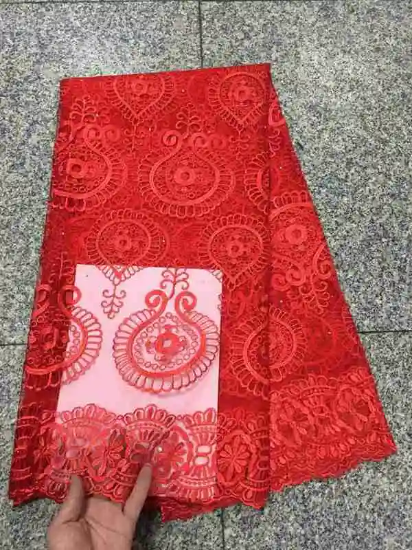 

Hot Sale African Tulle Mesh Lace French Net Lace Fabric Embroidered 2020 Nigerian Net Lace Fabric Fashion Women Cloth T0305