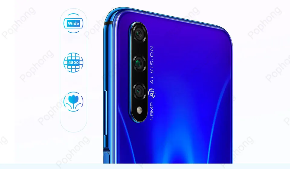 Honor 20 S мобильный телефон honor 20 S 6,26 дюймов Восьмиядерный Android 9,0 отпечаток пальца ID GPU Turbo 3,0 Google play 20 Вт Быстрая зарядка