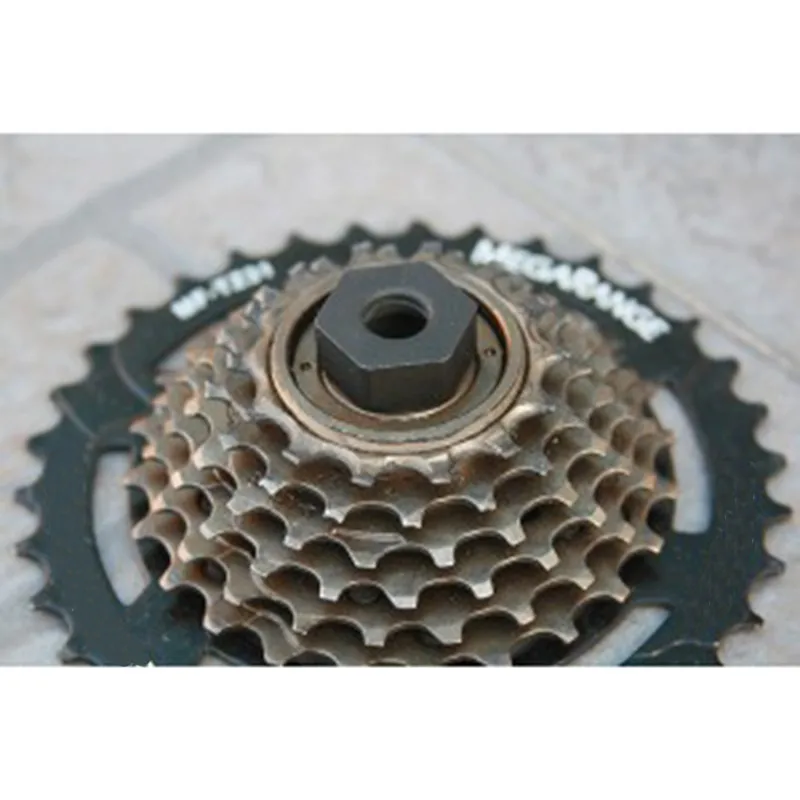 

Bike Bicycle Cassette Flywheel Freewheel Lockring Remover Removal Repair Tool 12 Teeth Durable Carbon Steel Wrench