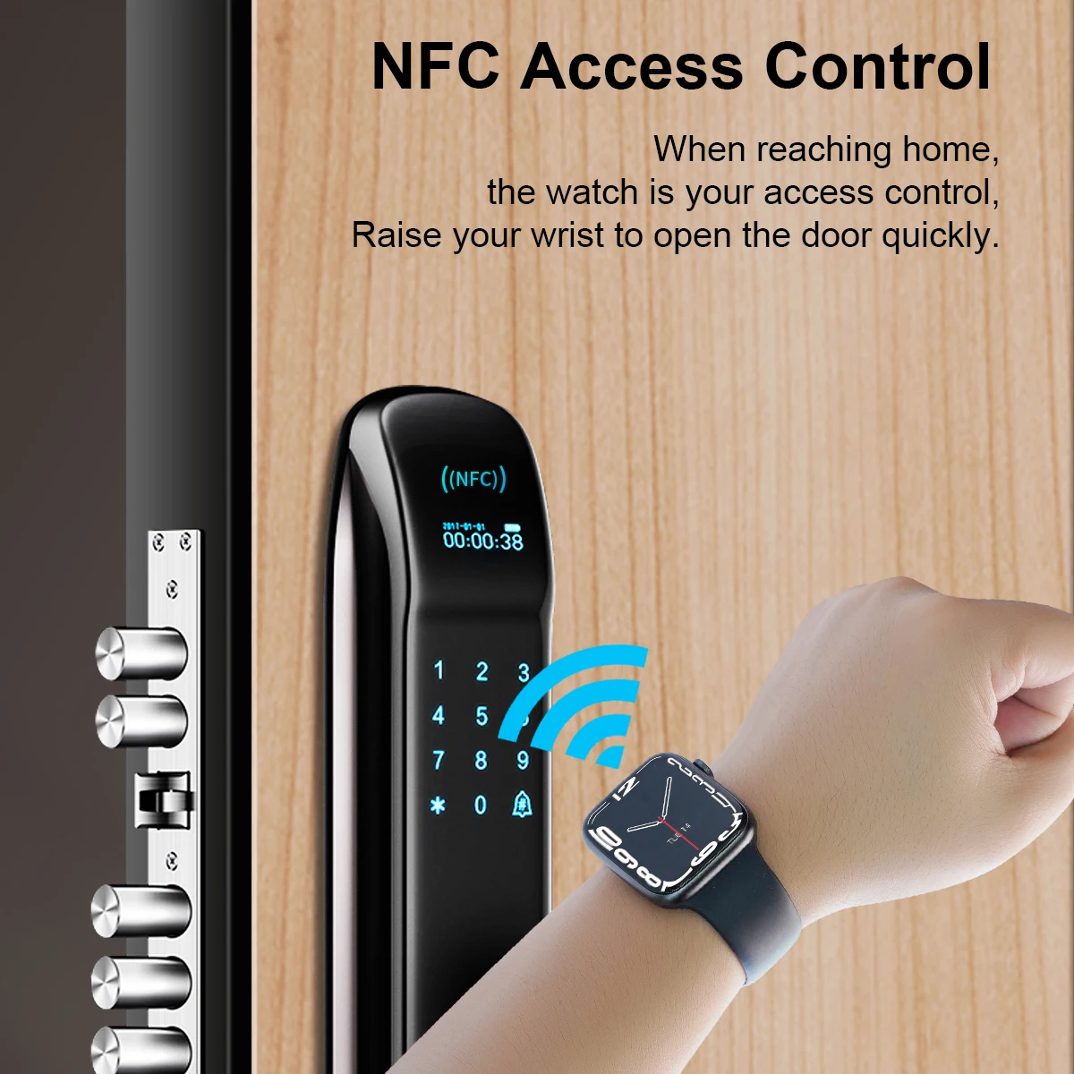 Оригинальные Смарт-часы DT7 Plus Series 7 NFC Bluetooth Вызов IP68 Водонепроницаемый Фитнес