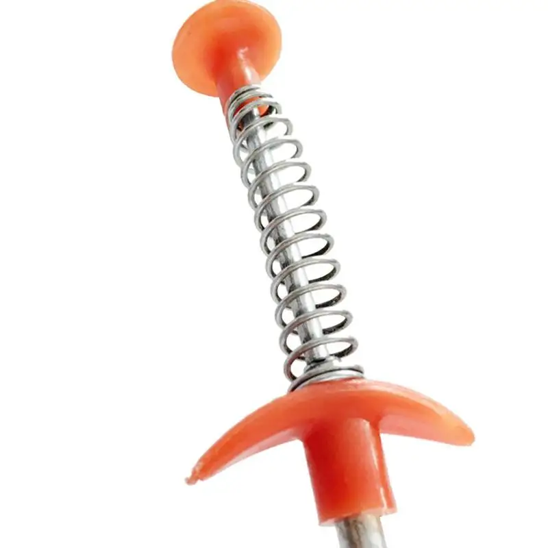 

Flexible Grabber Pickup Tool-Retractable Claw Retriever Stick With 5 Pack Length Of 24inch,For To Unclog Hair From Drains,Sink,T