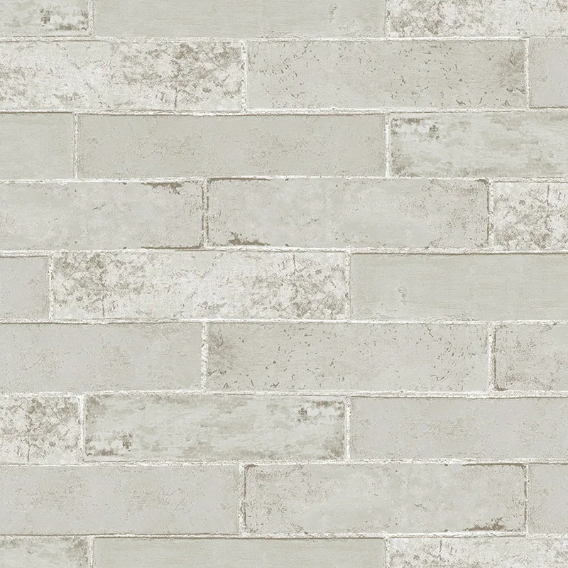 Китайские винтажные 3D искусственные рулонные обои кирпичная стена пвх ретро