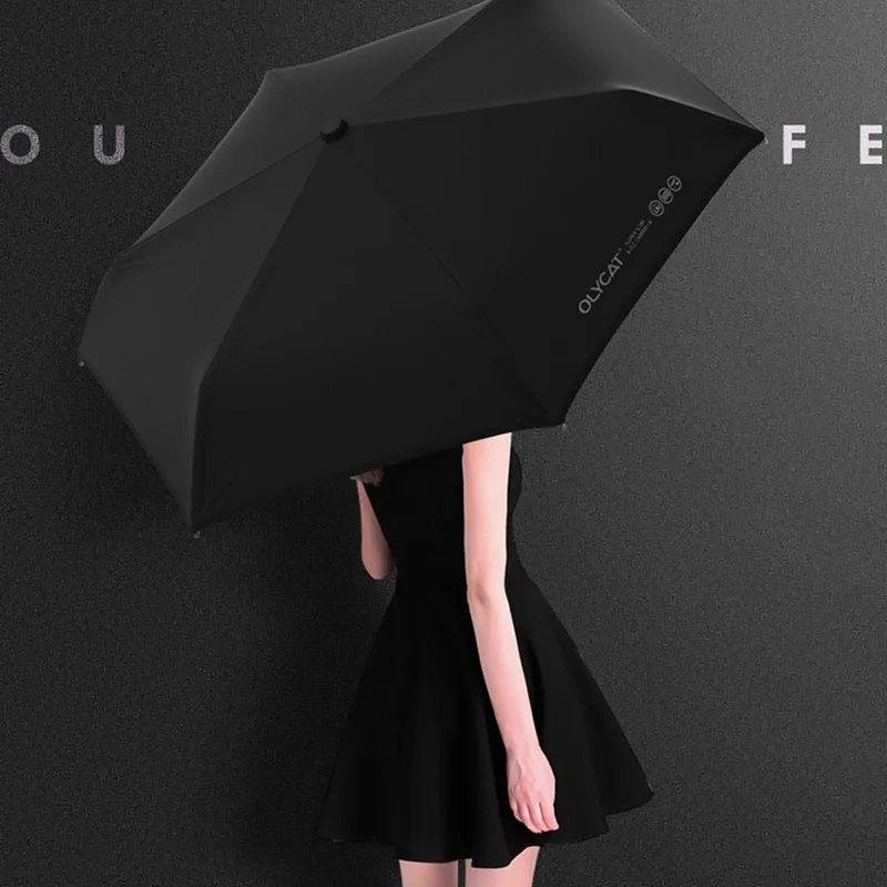 OLYCAT Сверхлегкий автоматический зонт дождь Для женщин простой Цвет