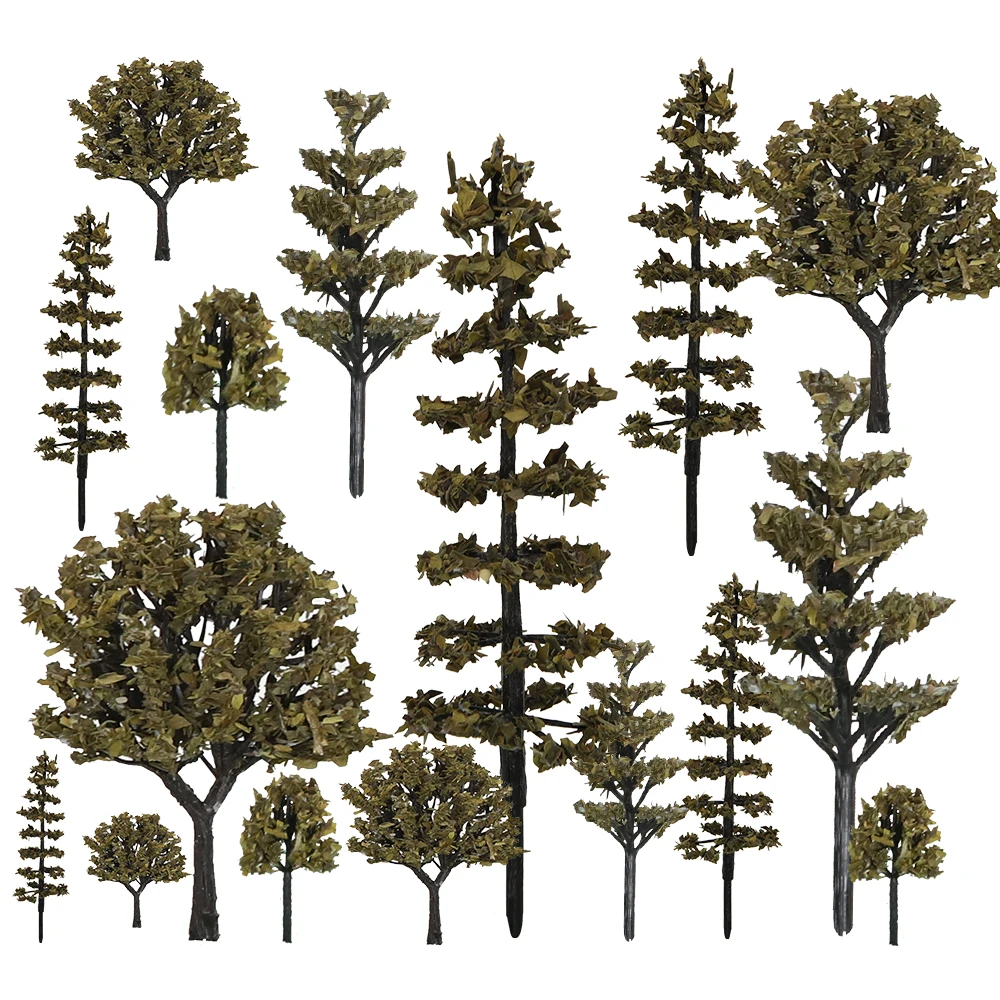 

HO N scale Model Miniature Tree For Building Scenery Train Railway Layout Landscape