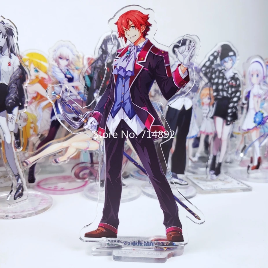 

The Legend of Heroes Trails of Cold Steel IV Figure Toy Rean Alisa Eliot Laura Hede Acrylic Doll Charm Cosplay Pendants