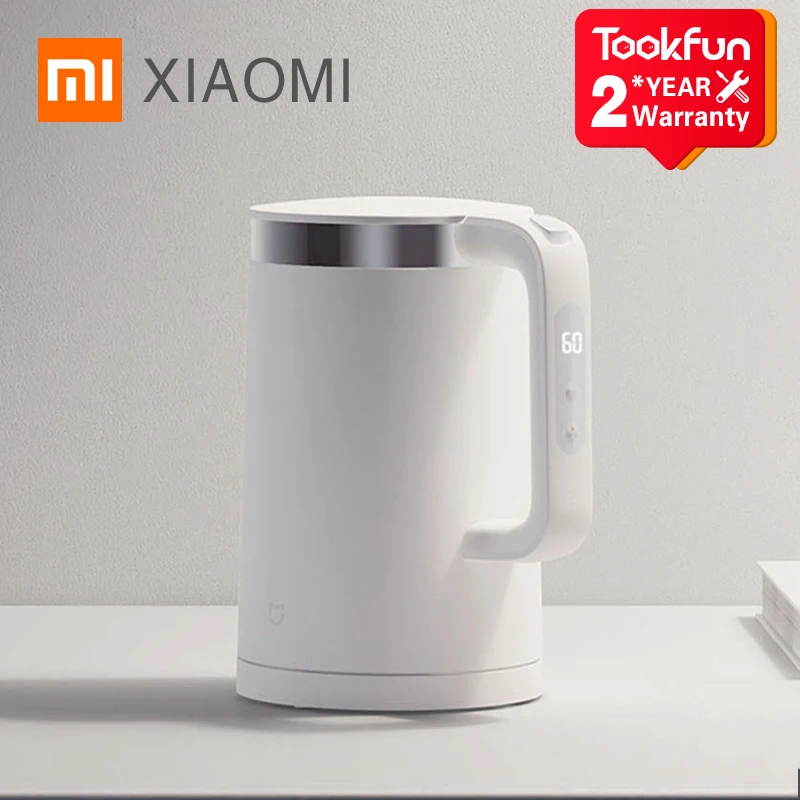 

Новый электрический чайник XIAOMI MIJIA Pro, кухонные приборы, электрический чайник для воды, чайник MIhome, умный чайник с постоянной температурой