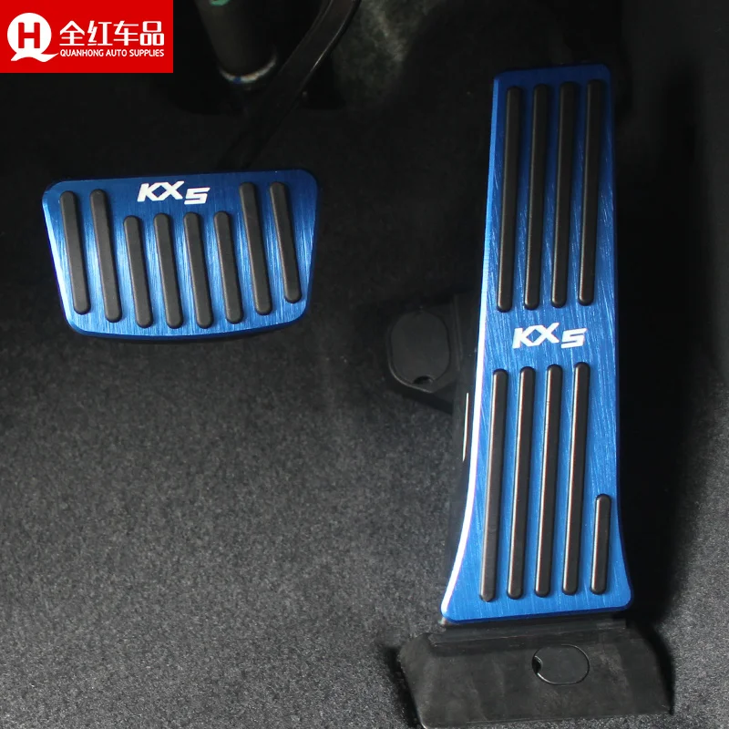 Подставка для ног топливного тормоза нескользящая Накладка педали акселератора