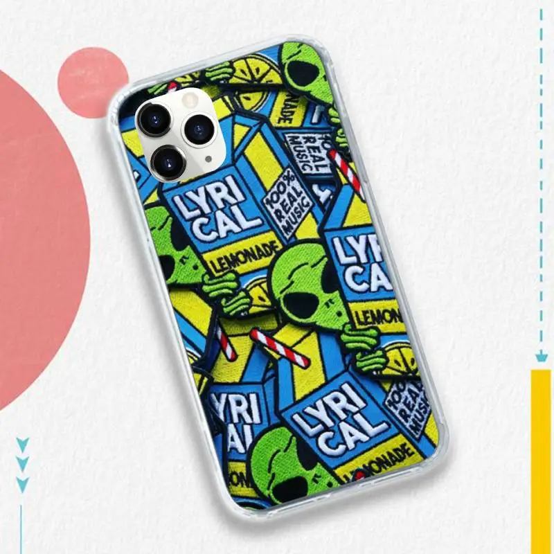 

Aliens Drink Lyrical Lemonade funny cartoon Phone Case for iPhone 11 12 mini pro XS MAX 8 7 6 6S Plus X 5S SE 2020 XR