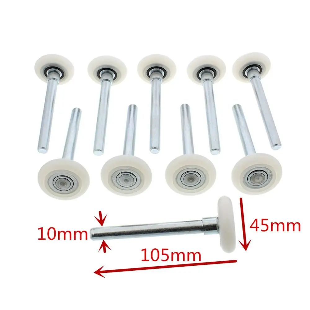 10 шт. 2 ''ролики для гаражных дверей нейлоновые колесики гаража роликовый