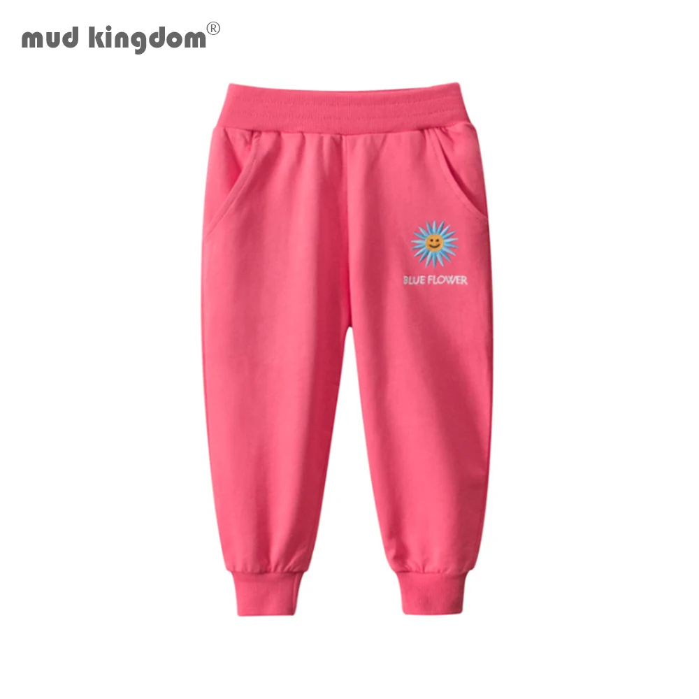 Mudkingdom/комплекты Спортивная одежда для бега девочек спортивные штаны 2020 Новая