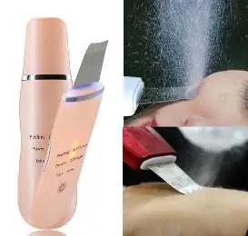 Goedkoop Top Huidverzorgingsproducten Ultrasone Huid Scrubber Draagbare Ultrasound Facial Schop Ultrasone Huid Scrubber