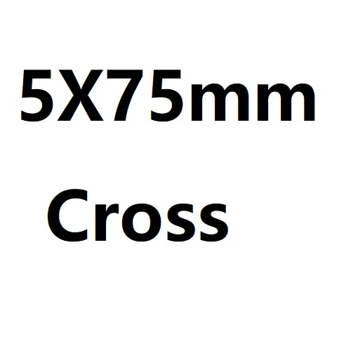 5x75mm Cross 1 шт., набор отверток с изоляцией 1000 В, крестовая шлицевая CR-V, противоскользящая отвертка, инструменты для ремонта дома, Набор отверток для самостоятельной сборки - Цвет: 5x75mm Cross
