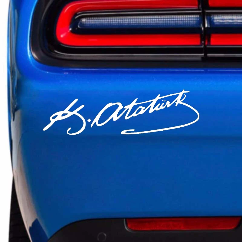 7 5*25 см для Турции наклейки мотоциклов с надписью Mustafa Kemal Ataturk|Наклейки на