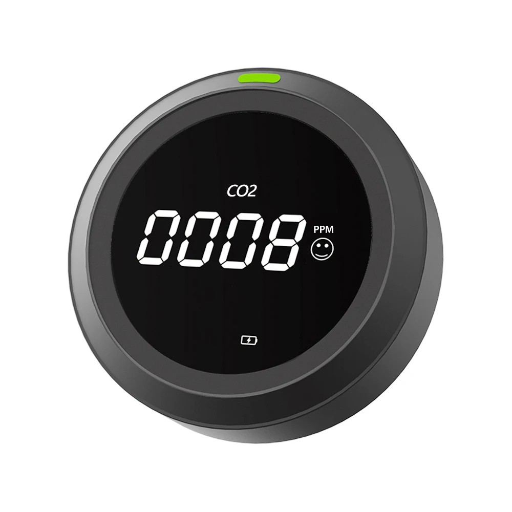Тестер качества воздуха Высокочувствительный детектор двуокиси углерода CO2 метр
