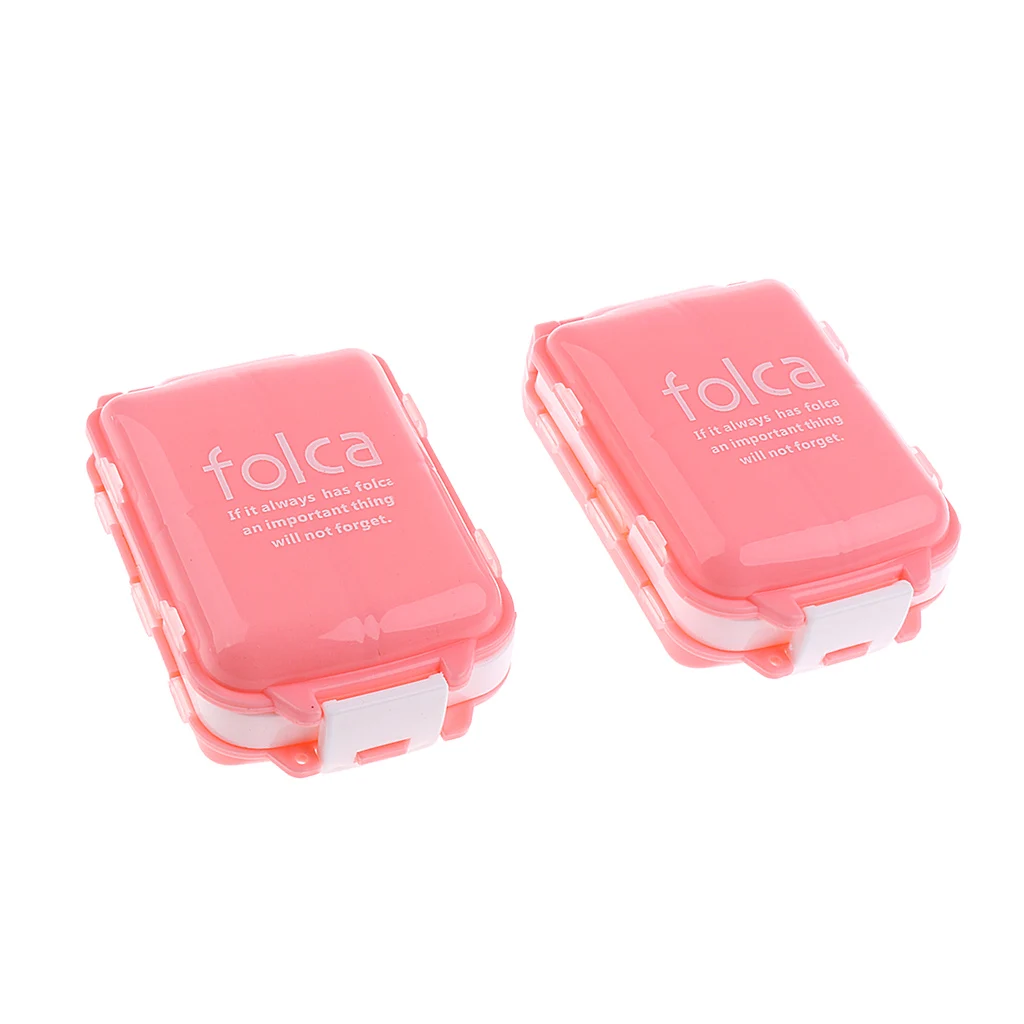 2 шт. 8 слотов портативный держатель для планшета Органайзер Чехол Коробка