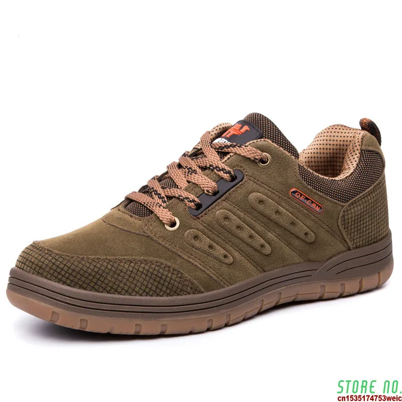 

Outdoor Classic Style Sports Casual Shoes, Men Walking Board Sneakers, Popular Fashion Hiking Climbing Shoes Trekking Footwear