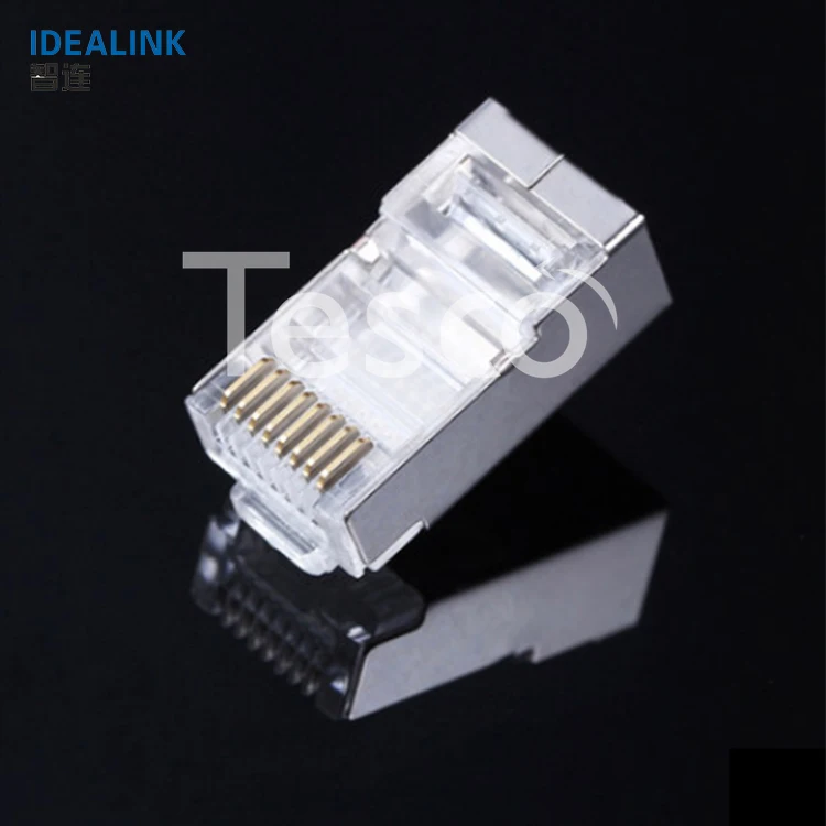 

Разъем Ethernet, сетевой обжимной разъем RJ45 с железом/FTP rj45 модульная вилка