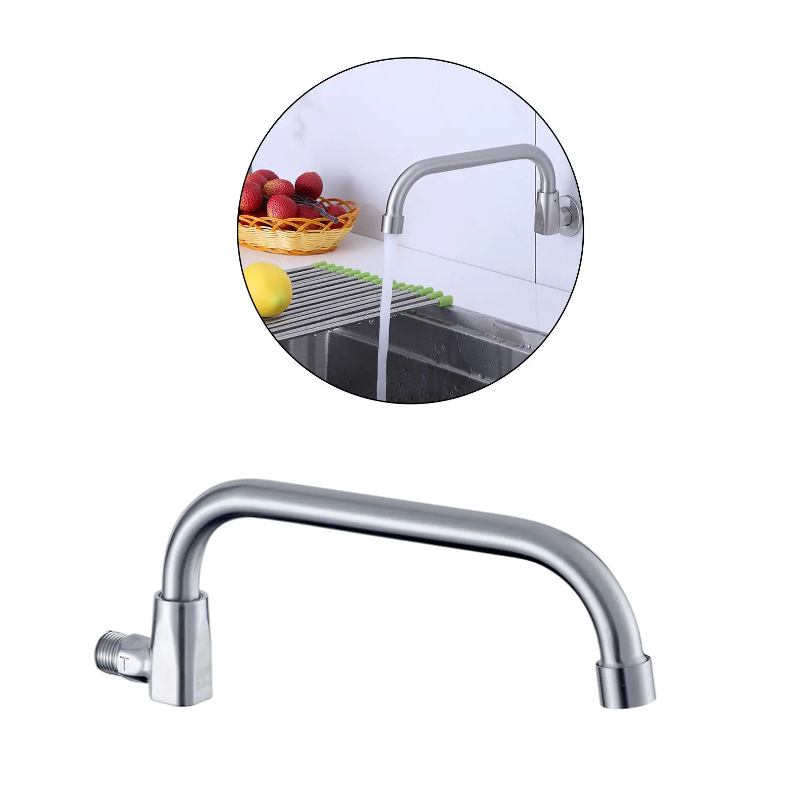 

Multifunctional Bathroom Sink Faucet Kitchen Single Lever Faucet Rotatable