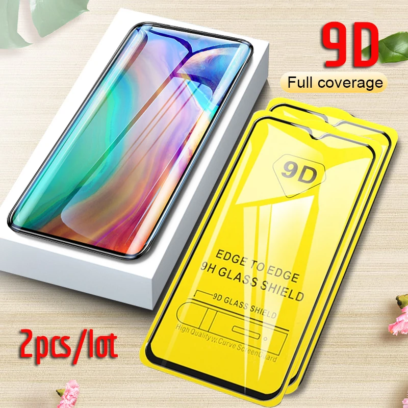 Защитное стекло для Huawei P30 Lite 2 шт./лот защитная пленка экрана Hawei P 30 light P30Lite 9D